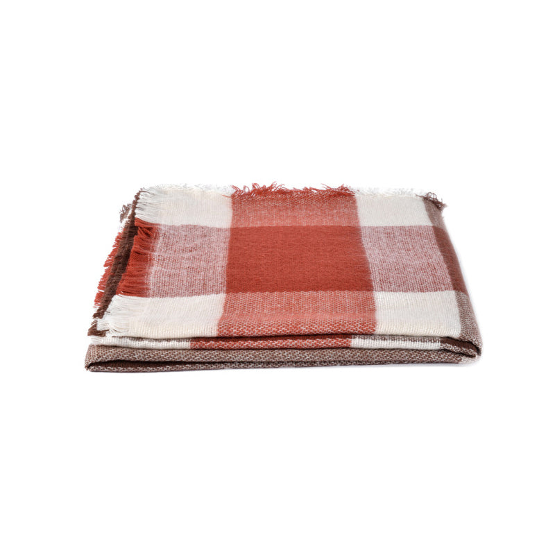 Contemporary Abstract Edge Scarf