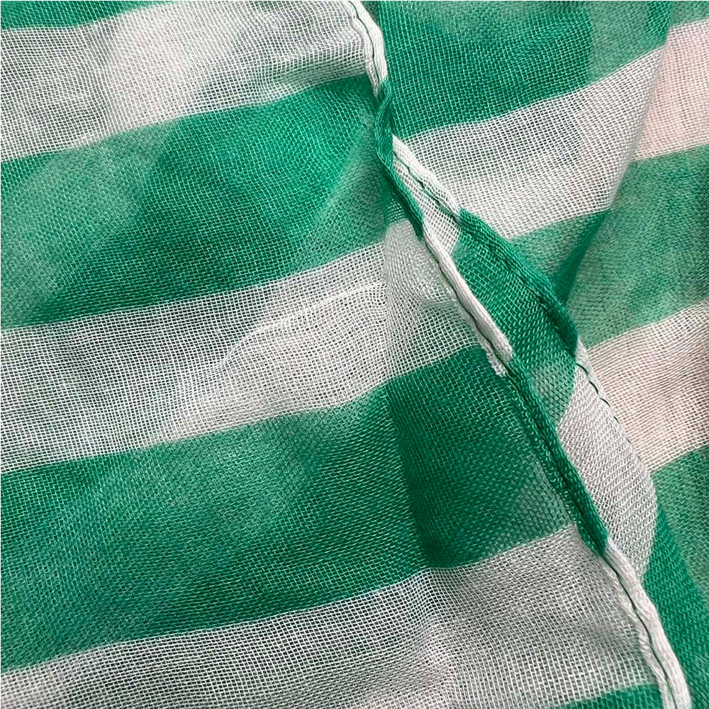 Lime Printed Scarf 2-Pack - Dual Tone Skinny Scarves 60inchx11inch Each