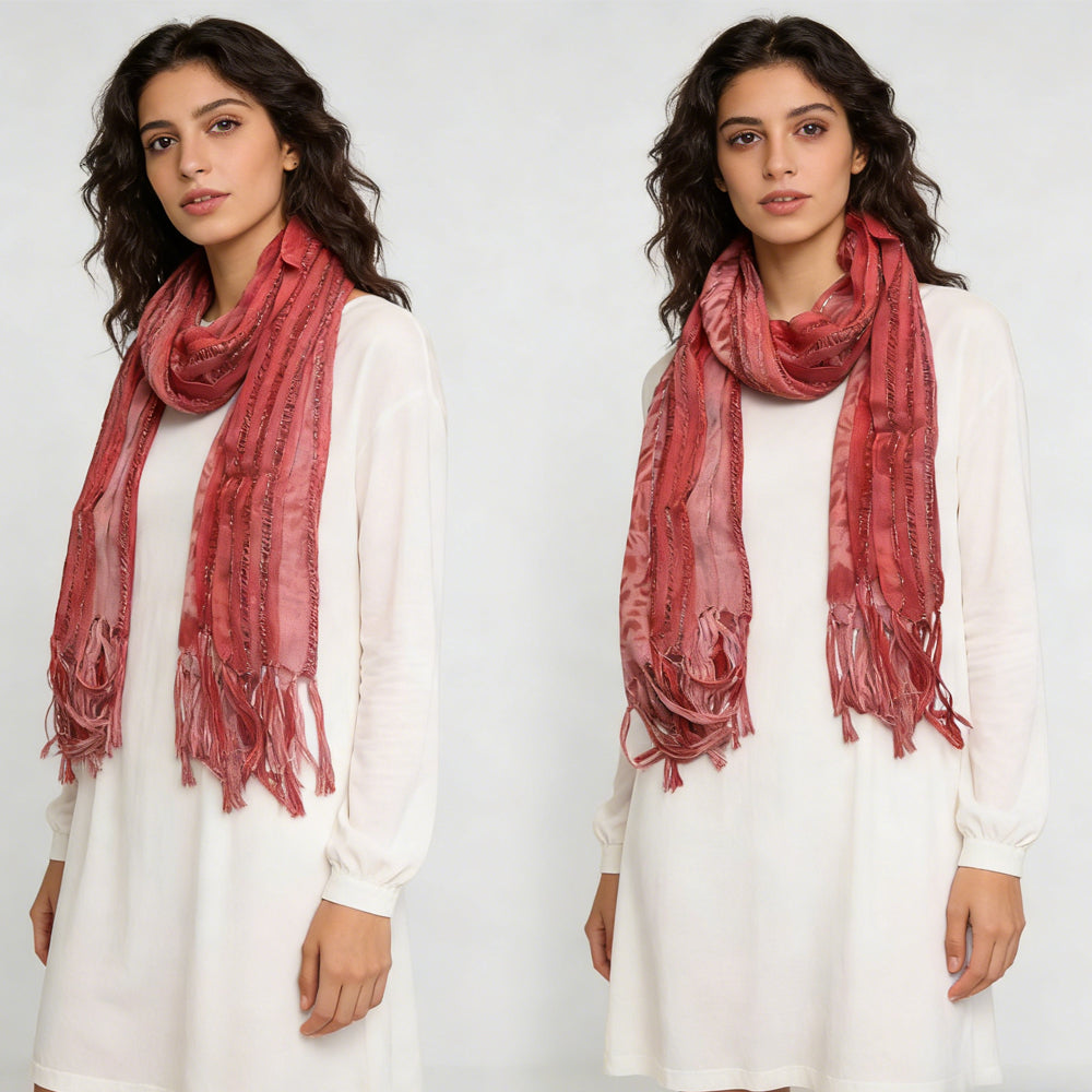 Pink Leopard Long Boho