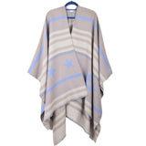 Cashmere Cape Split