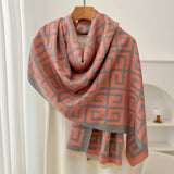 Retro High Sense Artificial Cashmere Scarf