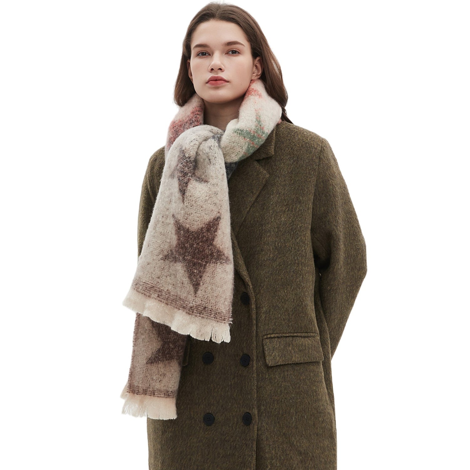 Galactic Star Jacquard Wrap