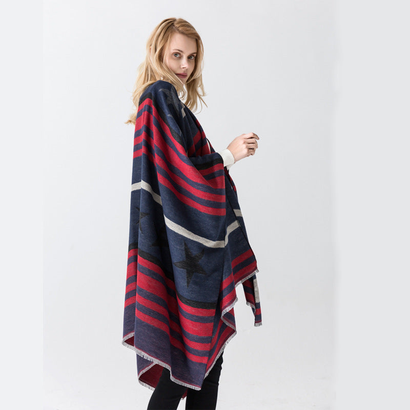 Cashmere Cape Split
