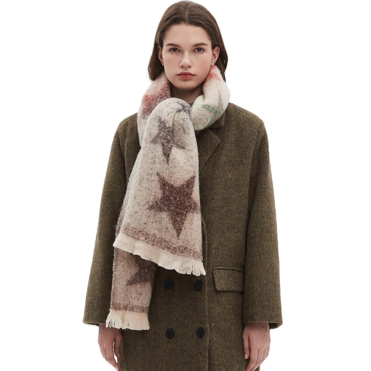 Galactic Star Jacquard Wrap